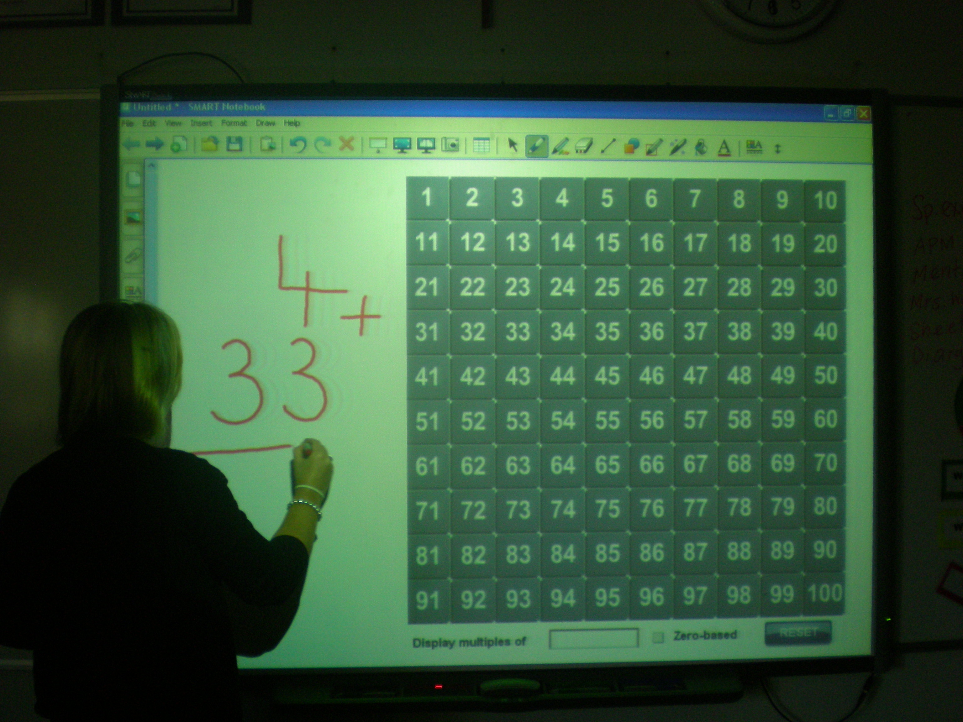 Interactive Place Value Chart Smartboard